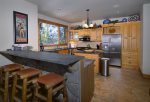 Gourmet Kitchen with Soapstone Counters